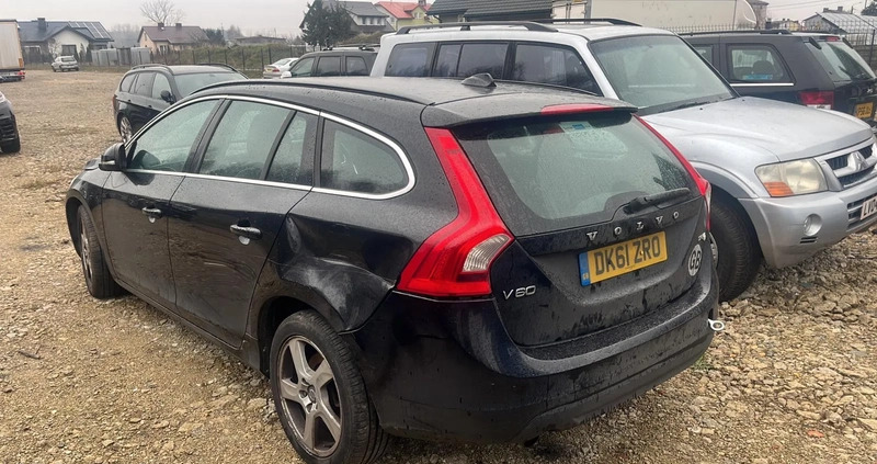 Volvo V60 cena 7495 przebieg: 130000, rok produkcji 2012 z Knurów małe 11